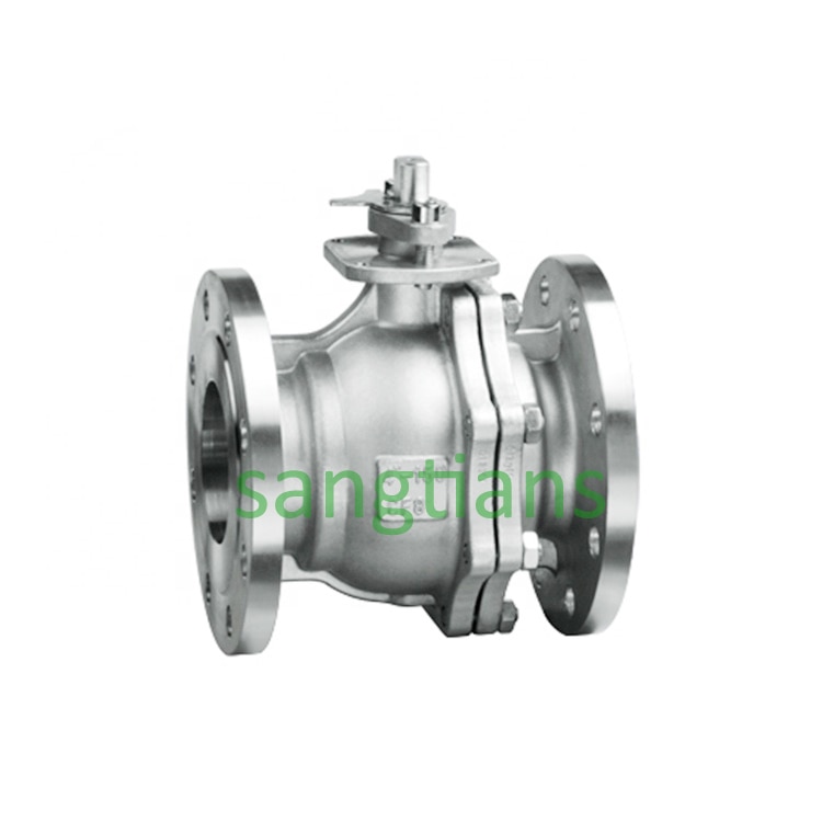 Stainless Steel FLANGED BALL VALVE, flanged ball valve, dn25, ss304 Q41F 16 P